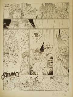 Stalner, Jean-Marc - Originele pagina in inkt (p.8) - Esmeralda | Catawiki