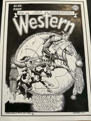 Tim Truman | Tim Truman All-American Western 83 Redo | ComicArtFans Classifieds