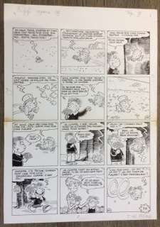 Mouminoux, Guy (Dimitri) - Planche originale (fin) - Rififi, le moineau turbulent - (1971) | Catawiki