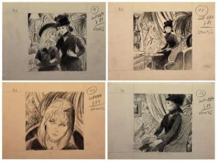 Hugues Ghiglia Dessinateur,... | Hugues Ghiglia dessinateur, illustrateur et peintre... | Arthema Auction