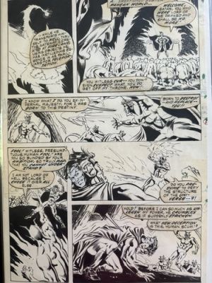 Son of Satan issue 3 marvel original comic art | eBay US