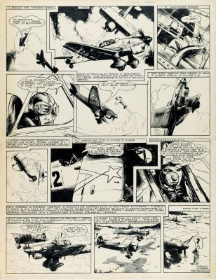 Lot 281 - Caesar Kurt - "Duello nei cieli", 1959 | Urania Casa d’Aste