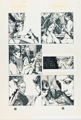 Lot 766 - Gonzalez Jose Pepe - "Vampirella - The Glorious Return of Sweet Baby Theda", 1978 | Urania Casa d’Aste