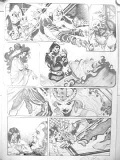 Bianchi Simone | CONAN MATITA B/N 30 X 42,5 FIRMATA | Casa del Fumetto