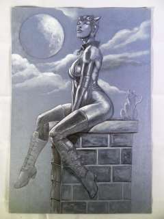 Luca Strati - Catwoman - Oeuvre originale | Catawiki