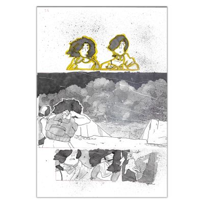 Anne Masse | Asphalte Sauvage - Planche originale 28 | Achetez de l’Art