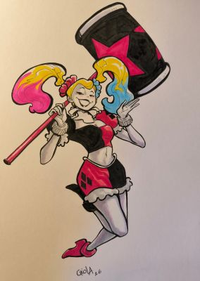 Valerio Chiola | Harley Quinn by Valerio Chiola. | Raremarq (Buy It Now)