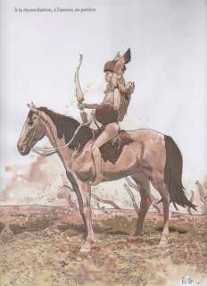 Rossi, Christian - Dessin original en couleur - Le coeur des Amazones - EO (2018) | Catawiki