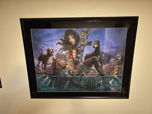 ROB PRIOR ORIGINAL HEAVY METAL JULIE STRAIN F.A.K.K. 2 PAINTING CHUCK WALTON ‘97 | eBay US (Buy It Now)