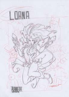 Azpiri, Alfonso - Original preliminary Cover - Lorna - Rescate - (2012) | Catawiki