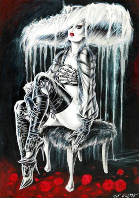 Lot 58 - Guerra Nik - "Cocò - Waiting for the Night", 2017 | Urania Casa d’Aste