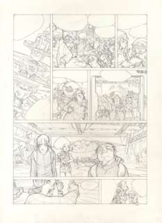 Barbucci Et Canepaskydollplanche... | Barbucci et CanepaSkydollPlanche originale crayonné... | Aibo Art Auction