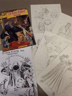 Scholz, Claus D. - studieschetsen De Rode Ridder 246  -  "Dodendans" + sc album - EO - (2015) | Catawiki