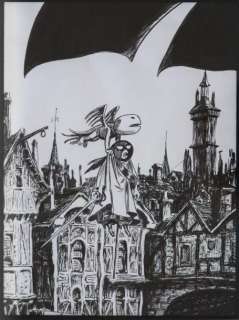 Blutch - Donjon Monsters - Mon fils le tueur Encre de Chine pour la couverture