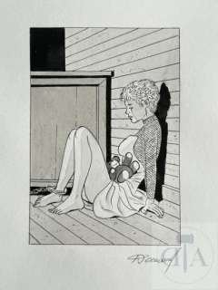 Renaud/Jessica Blandy. Dessin original illustrant… | Dagoty