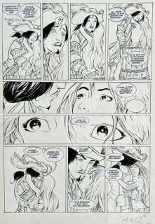 lot 408 - Guy Michel/Le sang du Dragon. Planche orignale n°5 qui…