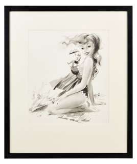 Playboy | Jack Cole Beach Bather Drawing | Julien’s
