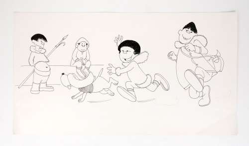 Anonyme Illustration... | ANONYME Illustration d’un album pour enfant figurant... | Vermot et Associés