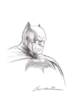 Carmen Carnero | Batman Pin-Up | The Green Room