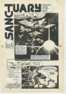 Steve Rude - Nexus 20 Page 01 Original Art