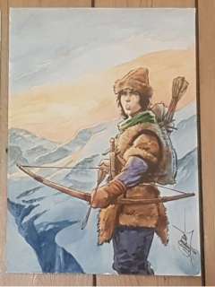 Surzhenko, Roman - Originele tekening in kleur (aquarel) - Thorgal - De werelden van Thorgal  - (2019) | Catawiki