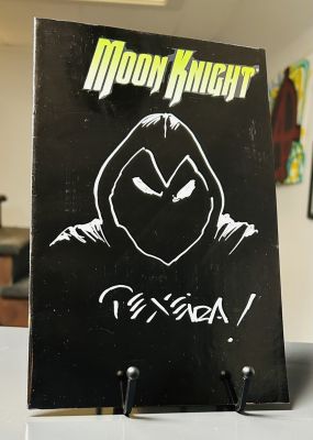 Moon Knight Original Sketch Cover by Mark Texeira | Raremarq (Buy It Now)