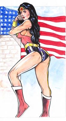 Jc Comics &Arte | Wonder Woman Pin Up 09x12 | Raremarq (Buy It Now)