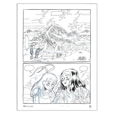 Martin Robic | Une Fête Sans Fin - Page originale 174 | Achetez de l’Art