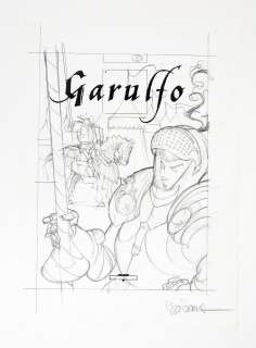 MAIORANA Bruno Garulfo Projet... - Lot 313 - MAIORANA Bruno Garulfo Projet de couverture de l’album...