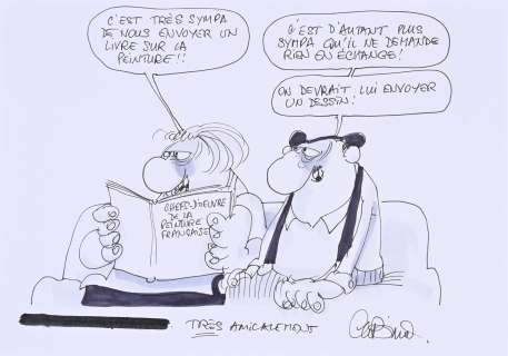 BINET (Christian... - Lot 146 - BINET (Christian BINET, Né en 1947) Les Bidochons....