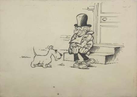 BENN - Illustration originale a l’encre de chine. Non… | Collauctions