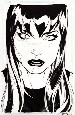 MARY JANE "MJ" FROM YOUR FRIENDLY NEIGHBORHOOD SPIDER-MAN ARTIST ERIC GAPSTUR | Comix Art Studio