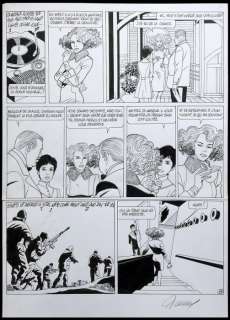 Renaud - Planche originale (p.44) - Jessica Blandy T.24 - Les Gardiens | Catawiki