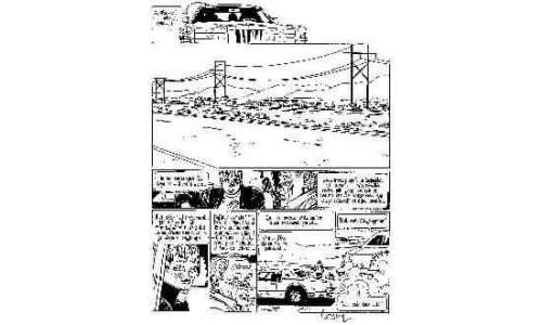 COSEY Â«OrchideaÂ». Encre de Chine noire pour la planche 28 de l’album | Tessier Sarrou