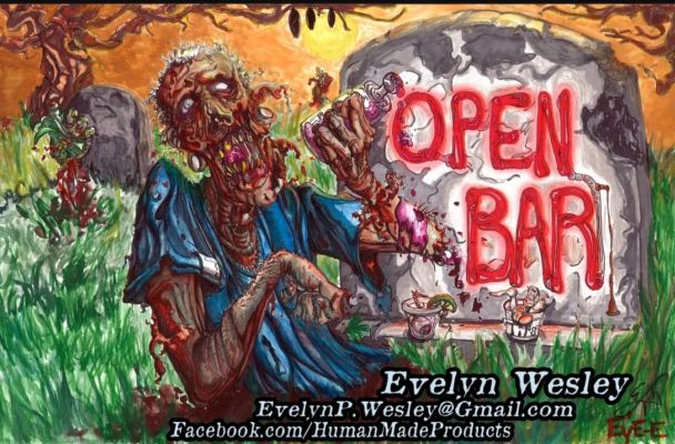 Evelyn Wesley | Zombie Bar by Evelyn Wesley | Raremarq (Buy It Now)