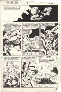 Mike Zeck - Secret Wars #7 p13 (Doom and Galactus)
