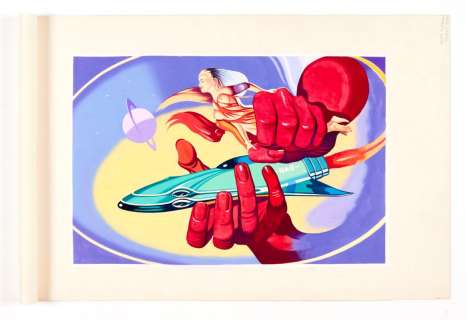 The Wall re-creation cover artwork (1980s) by Ron Turner for… | Comic Book Auctions ltd