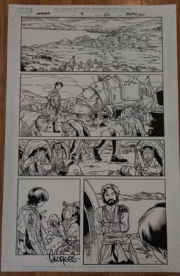 Star Wars Ahsoka Original Art Issue 6 Page 26 Georges Jeanty Dexter Vines Ezra | eBay US (Buy It Now)