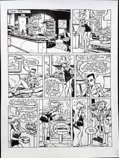 Rubine  T4 - Planche originale (p.7) - Serial killer - (1995) | Catawiki