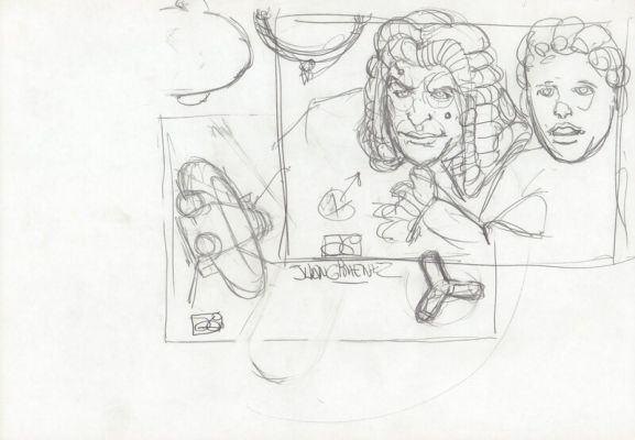 Juan Giménez | Étude 7 | 2DGalleries