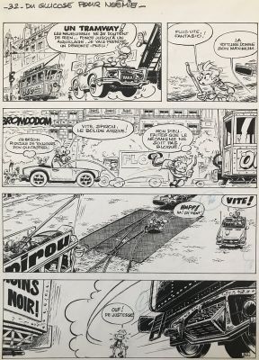 Jean-Claude Fournier | 1970 - Spirou : Du Glucose pour Noémie | 2DGalleries