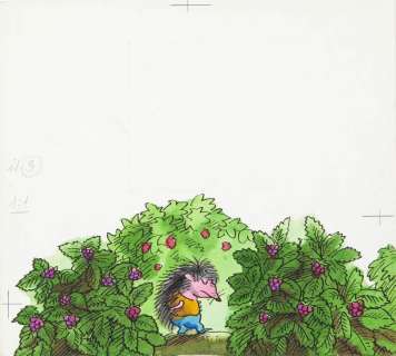 Jerzy Flisak (1930 - 2008) | Jerzy Flisak | "Przygody jeża spod miasta Zgierza", ilustracja do książki Wandy Chotomskiej, str. 4, 1984 | Desa Unicum