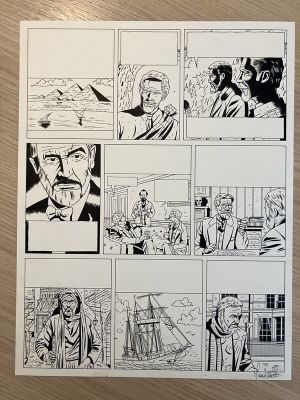 Frédéric Marniquet | Planche Originale Scott et Hasting | 2DGalleries