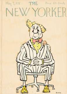 (NEW YORKER) GEORGE BOOTH (1926 - 2022) New Yorker cover proposal. | Swann Galleries