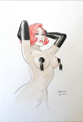 Enrico Marini | Noir burlesque | 2DGalleries
