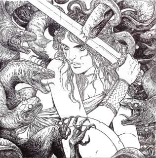 Becky Cloonan - Clutch - La Curandera Album Art by Becky Cloonan