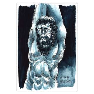 Alexis Bacci | Possessions - Etude de statue 9 | Achetez de l’Art