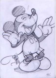 Xavi  (Xavier Vives Mateu) - Original drawing - MIckey laugh - EO - (2017) | Catawiki