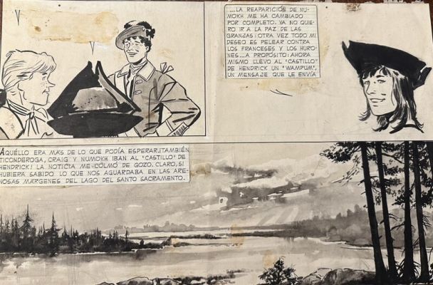 Hugo Pratt, Hector Oesterheld (Scénariste) | Ticonderoga | 2DGalleries