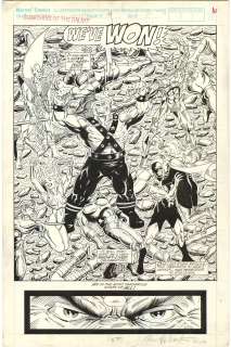 Jim Valentino - Guardians of the Galaxy #4 p8 (Splash)(Signed)